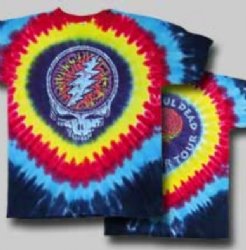 Grateful Dead Raindrops Tie Dye T-Shirt