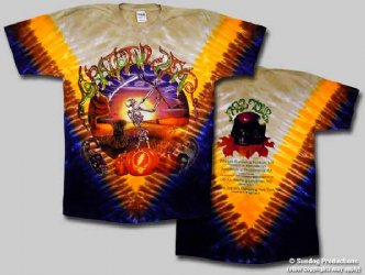 Grateful Dead Harvester Tie Dye T-Shirt