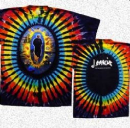 Jerry Garcia Collage Tie-Dye T-Shirt