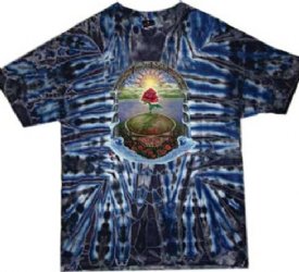 Grateful Dead Rose Garden Tie-Dye T-Shirt