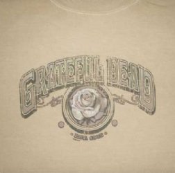 Grateful Dead Distress Rose T-Shirt