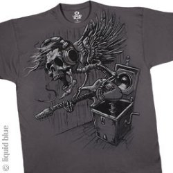 Guitars Jake in the Box Charcoal T-Shirt
