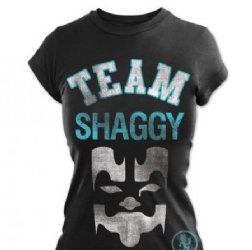 Insane Clown Posse Team Shaggy Black Junior Tissue Shirt