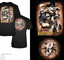 Insane Clown Posse BMR Characters Black T-Shirt