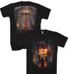 Insane Clown Posse Hour Glass Black T-Shirt