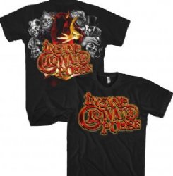 Insane Clown Posse Logo with Icon Black T-Shirt