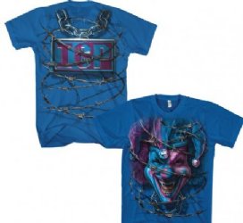 Insane Clown Posse Barbed Jester Royal Blue T-Shirt