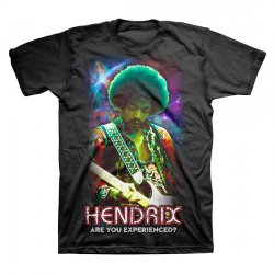 Jimi Hendrix Experience Galaxy Black T-Shirt