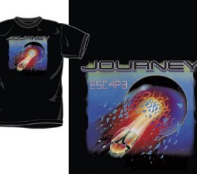 Journey Escape Black T-Shirt