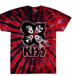 Kiss Burst Tie Dye T-Shirt