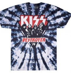 Kiss Destroyer 76 Tie Dye T-Shirt