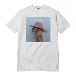 Lady Gaga Joanne Album Cover White T-Shirt