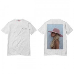 Lady Gaga Joanne Side Full Back White T-Shirt