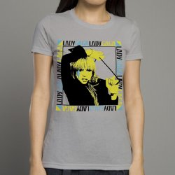 Lady Gaga Box Gaga Grey Junior T-Shirt