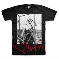 Lady Gaga Cigarettes Black T-Shirt