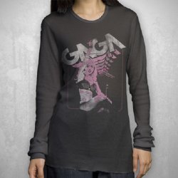 Lady Gaga Power to the Monster Junior Thermal Long Sleeve Shirt