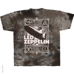 Led Zeppelin Poster Tie Dye T-Shirt
