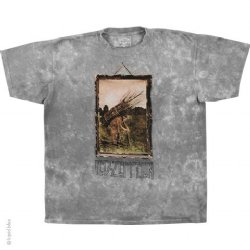 Led Zeppelin Man With Sticks Tie Dye T-Shirt