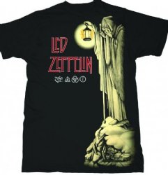 Led Zeppelin Hermit Black T-Shirt