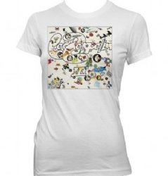 Led Zeppelin III White Junior Shirt