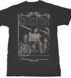 Led Zeppelin Good Times Bad Times Black T-Shirt