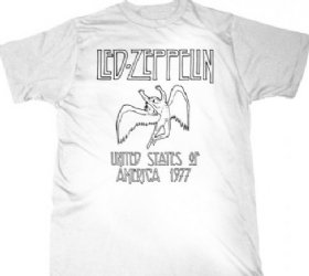 Led Zeppelin Icarus White T-Shirt