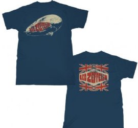 Led Zeppelin Legends Navy T-Shirt