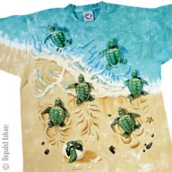 Turtle Beach Aquatic Tie Dye T-Shirt