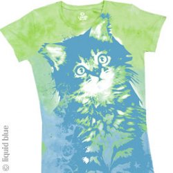 Kitty Kitty Junior Tie Dye Long Length Shirt