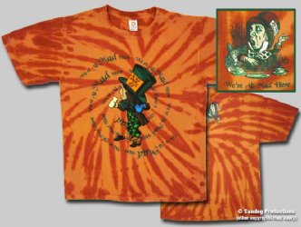 Mad Hatter Tie Dye T-Shirt