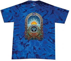 Yin Yang Sunset Tie-Dye T-Shirt