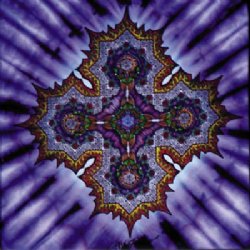 Fractal Tie-Dye T-Shirt
