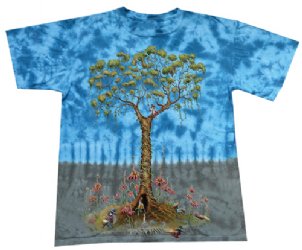 Eyeland Tree Tie-Dye T-Shirt