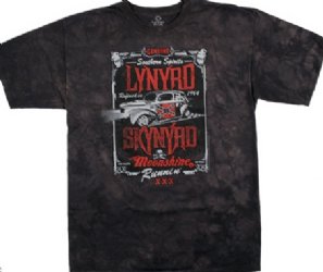 Lynyrd Skynyrd Moonshine Runnin Tie Dye T-Shirt