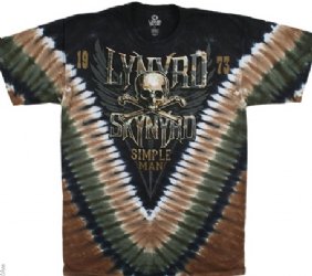 Lynyrd Skynyrd Simple Man Tie Dye T-Shirt