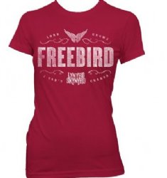 Lynyrd Skynyrd Freebird Cardinal Red Junior Shirt
