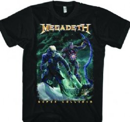 Megadeth Vic Canister Black T-Shirt