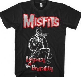 Misfits Legacy of Brutality Black T-Shirt