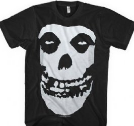 Misfits Skull Logo Black T-Shirt