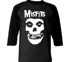 Misfits Classic Field Black Raglan Shirt
