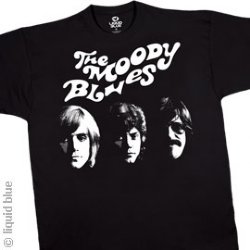 Moody Blues Silhouette Black T-Shirt