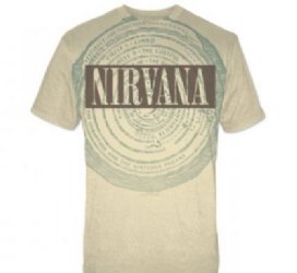 Nirvana Jumbo Vestibule Sand T-Shirt