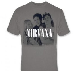 Nirvana Pals Storm Grey T-Shirt
