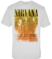 Nirvana ASU Activity Center White T-Shirt