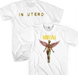 Nirvana In Utero White T-Shirt