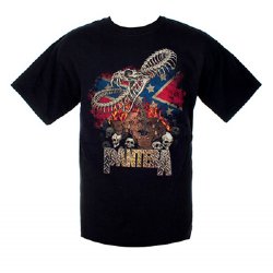 Pantera Kickin Up Dust Black T-Shirt