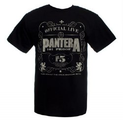 Pantera 101 Proof Black T-Shirt