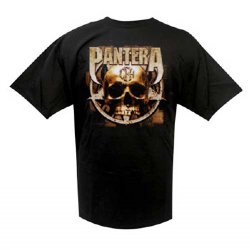 Pantera Metal Skull Black T-Shirt