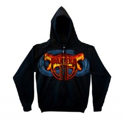 Pantera Head On Black Pullover Hoodie -- one of many great hoodies at BluesConspiracy.com