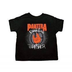 Pantera Lil Thrasher Black Toddler T-Shirt